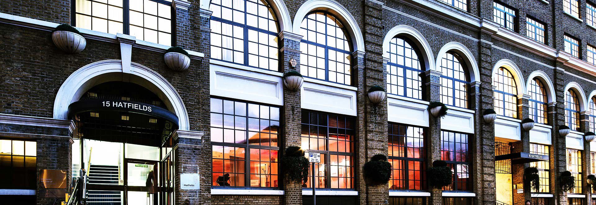 15Hatfields building from the front